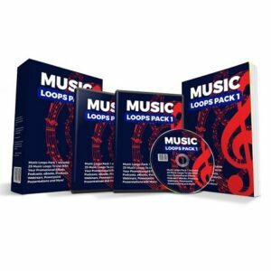 25 Royalty-Free Music Loops Pack 1 – with Resell Rights